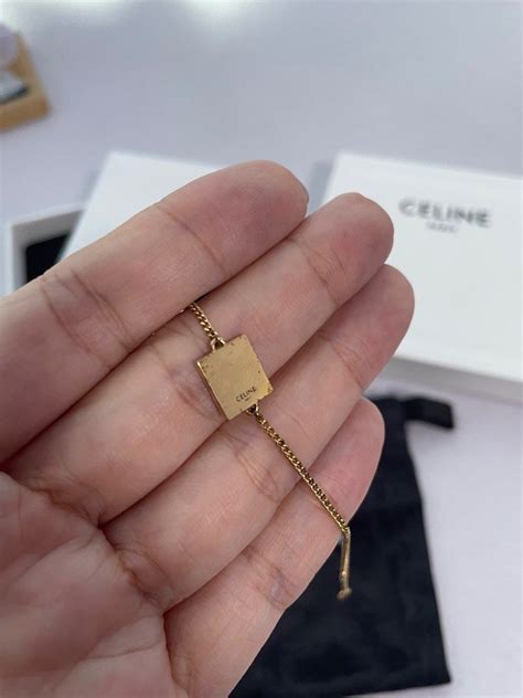 celine alphabet bracelet